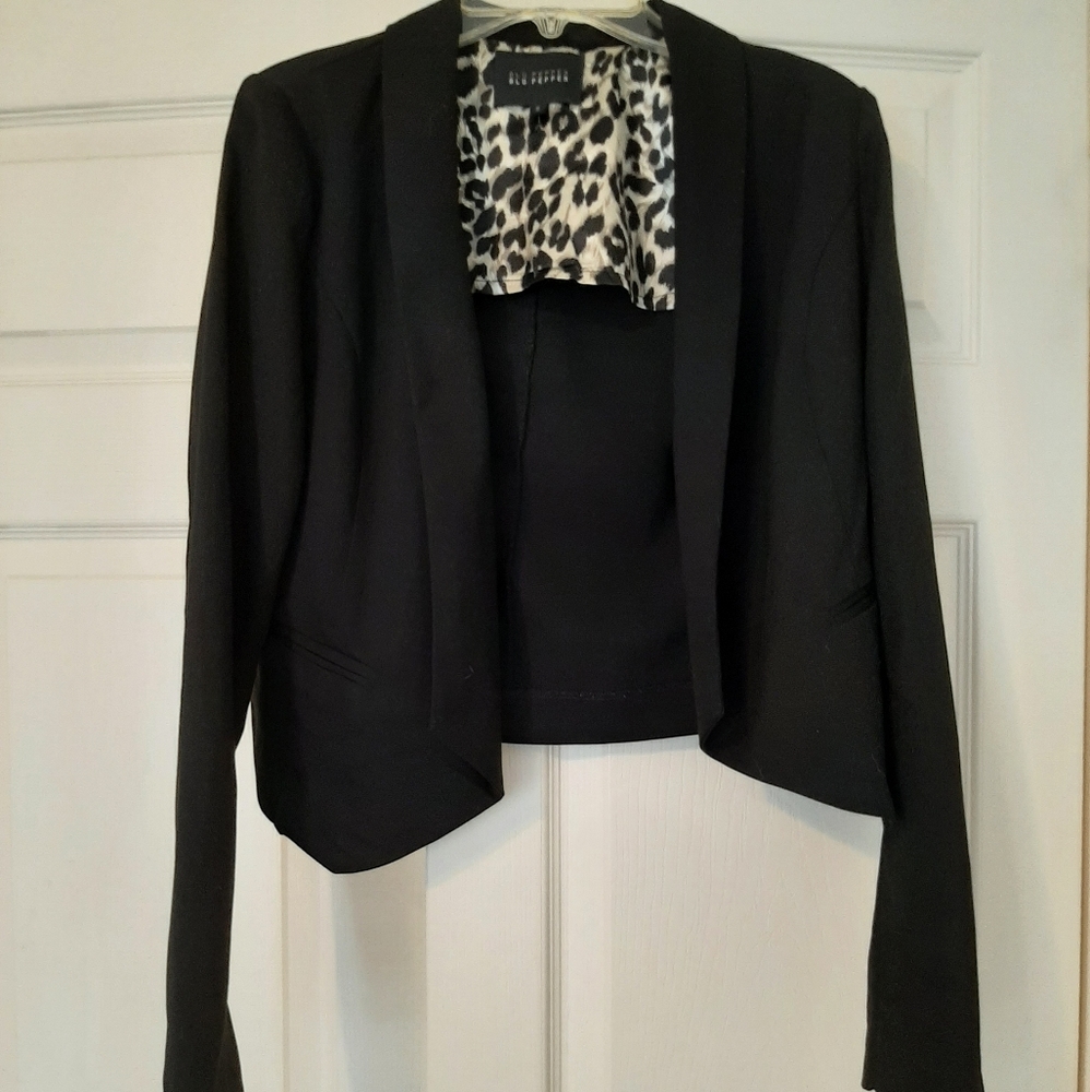 Cropped Dress Blazer